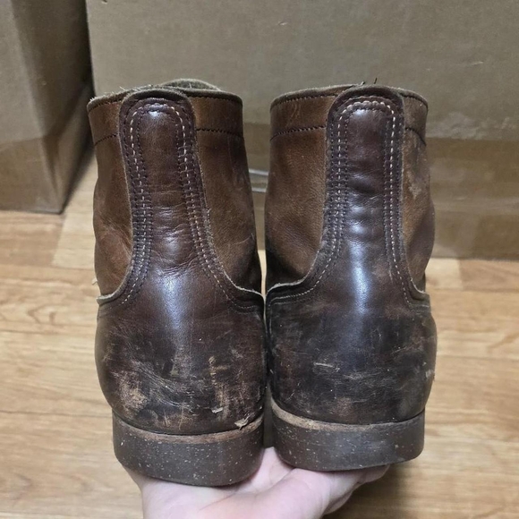 Red Wing 8111 Heritage Iron Ranger Men’s Brown Leather Boots Size 12 - Picture 4 of 8